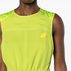 Moncler Neon Green Sleeveless Top